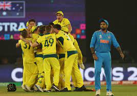 Australia WON in cricket World Cup final
